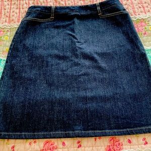 Ann Taylor denim skirt